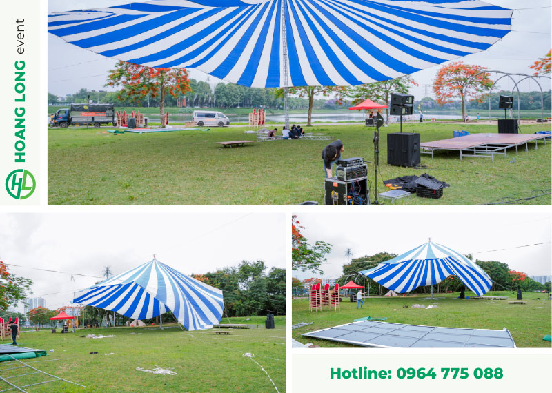 giá thuê dù che sự kiện hà nội